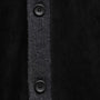 Suede Front Sweater Cardigan in Coal | James Perse Los Angeles FLAT