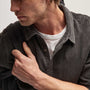 Corduroy Shirt in Magma Pigment | James Perse Los Angeles