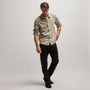 Corduroy Shirt in Toast Pigment | James Perse Los Angeles