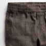 Montecito Linen Trouser in Bark | James Perse Los Angeles
