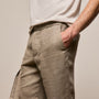 Montecito Linen Trouser in Soft Beige | James Perse Los Angeles