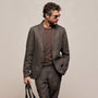 Montecito Linen Blazer in Bark | James Perse Los Angeles