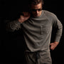 Beefy Cotton Jersey Pocket Raglan in Burro Pigment | James Perse Los Angeles