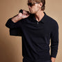 Beefy Cotton Jersey Cllr Polo in French Navy | James Perse Los Angeles