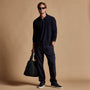 Beefy Cotton Jersey Cllr Polo in French Navy | James Perse Los Angeles