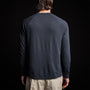 Soft Slub Jersey Raglan Shirt in Blue Oil | James Perse Los Angeles 