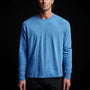 Soft Slub Jersey Raglan Shirt in Electric Blue | James Perse Los Angeles 