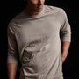 Soft Slub Jersey Raglan Shirt in Silt | James Perse Los Angeles 