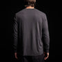 Soft Slub Jersey Long Sleeve Henley in Magma | James Perse Los Angeles 