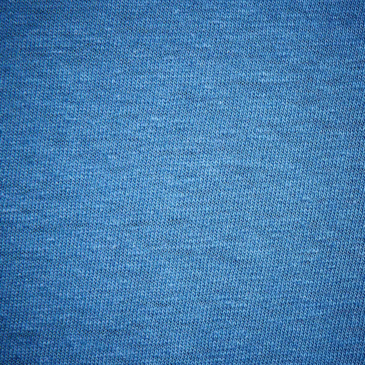 Soft Slub Jersey Short Sleeve Pocket Tee in Electric Blue | James Perse Los Angeles 