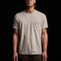 Soft Slub Jersey Short Sleeve Pocket Tee in Silt | James Perse Los Angeles 