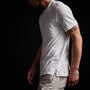 Soft Slub Jersey Short Sleeve Pocket Tee in White | James Perse Los Angeles 