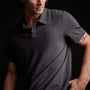 Soft Slub Jersey Short Sleeve Polo in Magma | James Perse Los Angeles 