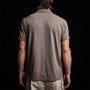 Soft Slub Jersey Short Sleeve Polo in River Rock | James Perse Los Angeles 