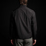 Cotton Nylon Windbreaker in Black | James Perse Los Angeles