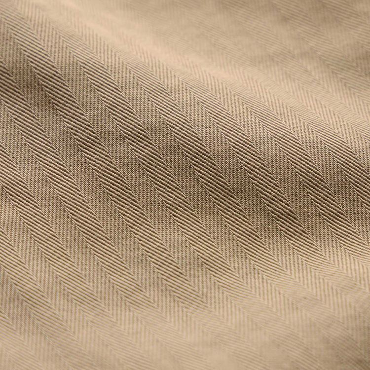 Herringbone Surplus Short in Light Khaki Pigment | James Perse Los Angeles