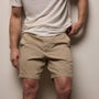 Herringbone Surplus Short in Light Khaki Pigment | James Perse Los Angeles