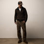 Suede Track Pant In Caribou | James Perse Los Angeles