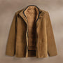 Suede Ranch Jacket in Tobacco | James Perse Los Angeles FLAT