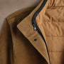 Suede Ranch Jacket in Tobacco | James Perse Los Angeles FLAT