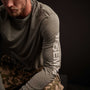 Y/OSEMITE Melange Tech Jersey Crew - Evergreen | James Perse Los Angeles