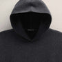 Hooded Poncho in Coal/Black | James Perse Los Angeles