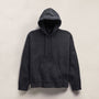 Oversized Hooded Sweater in Coal | James Perse Los Angeles FLAT