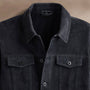 Suede Jean Jacket in Smokey Grey | James Perse Los Angeles