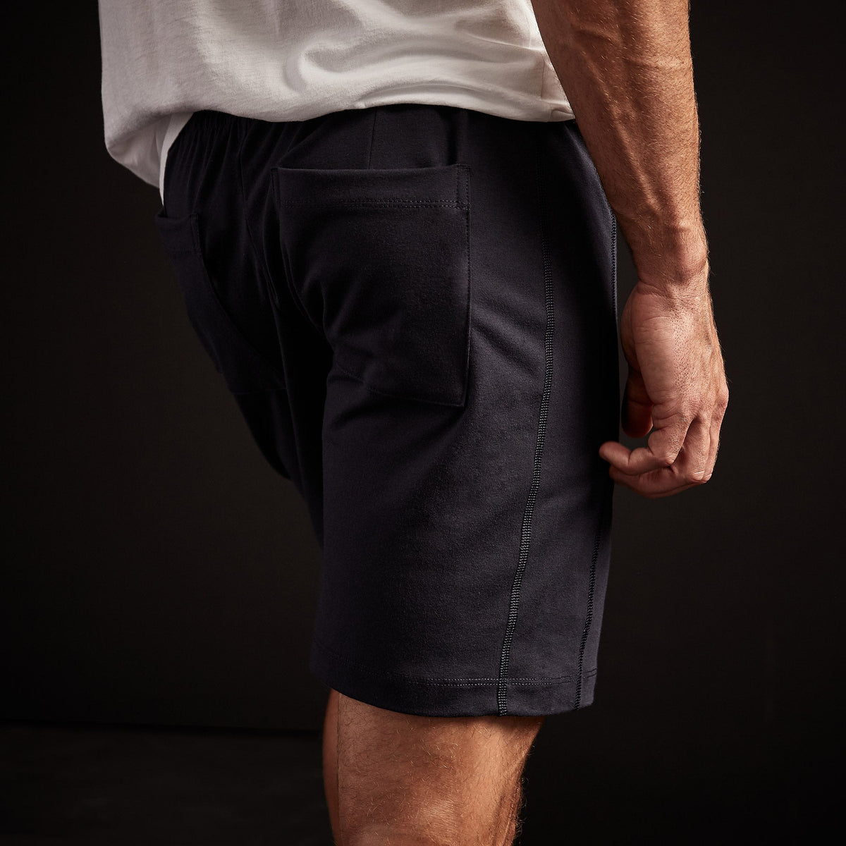 Performance Jersey Lounge Short In Deep | James Perse Los Angeles