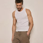 LA Skate Tank in White | James Perse Los Angeles
