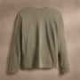 Long Sleeve Pocket Crew in Peet | James Perse Los Angeles