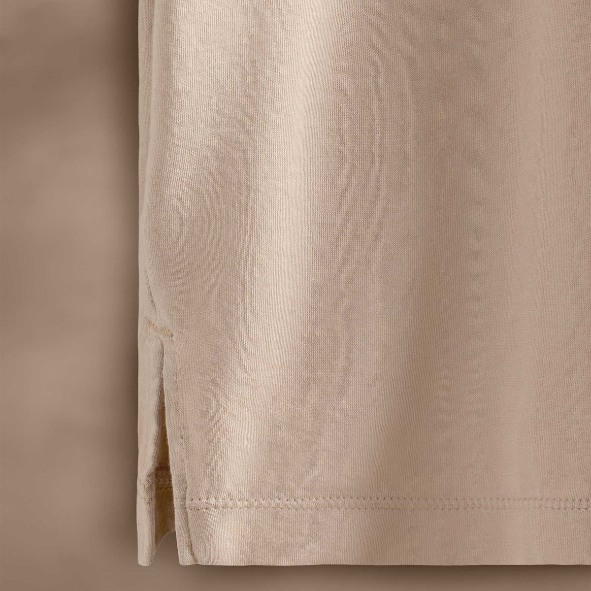 Long Sleeve Pocket Polo in Faint | James Perse Los Angeles