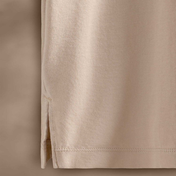Long Sleeve Pocket Polo in Faint | James Perse Los Angeles