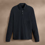 Long Sleeve Pocket Polo in Magma | James Perse Los Angeles