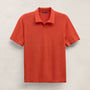 Organic Cotton Cashmere Polo in Blood Orange | James Perse Los Angeles