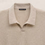 Organic Cotton Cashmere Polo in Wheat | James Perse Los Angeles