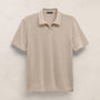 Organic Cotton Cashmere Polo in Wheat | James Perse Los Angeles
