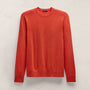 Organic Cotton Cashmere Raglan Crew in Blood Orange | James Perse Los Angeles