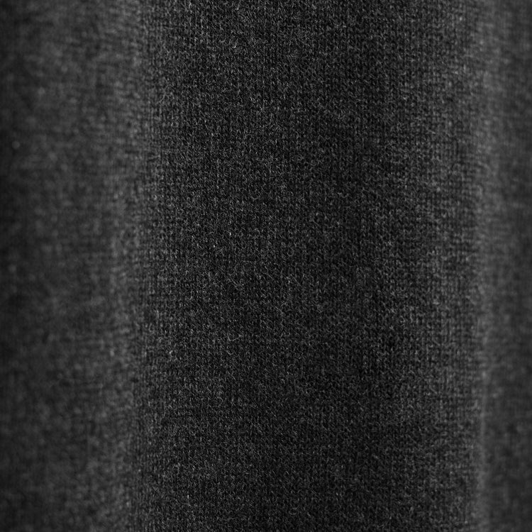 Organic Cotton Cashmere Raglan Crew in Coal | James Perse Los Angeles