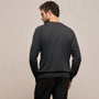 Cotton Cashmere Raglan Crew in Coal | James Perse Los Angeles