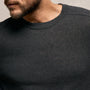 Cotton Cashmere Raglan Crew in Coal | James Perse Los Angeles