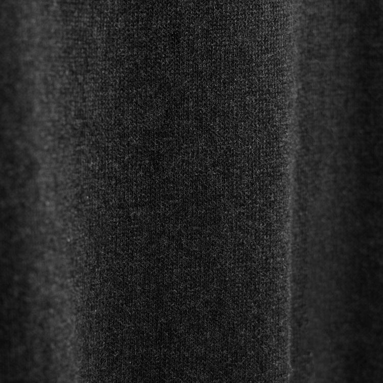 Organic Cotton Cashmere Half Zip in Coal | James Perse Los Angeles