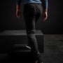 Cotton Flannel Zip Pocket Pant in Magma Pigment | James Perse Los Angeles