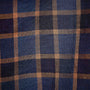 Cotton Plaid Shirt in Maine/Navy | James Perse Los Angeles