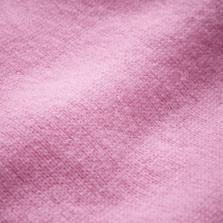 Soft Featherweight Cashmere Crew in Blossom | James Perse Los Angeles