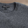 Soft Featherweight Cashmere Crew in Flannel | James Perse Los Angeles