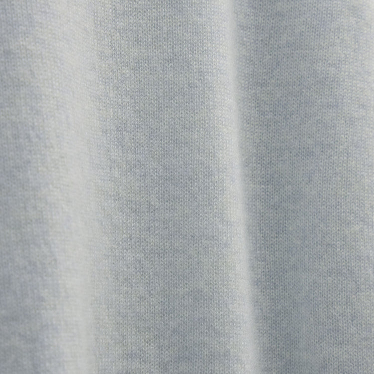 Soft Featherweight Cashmere Crew in Grey Glacier | James Perse Los Angeles
