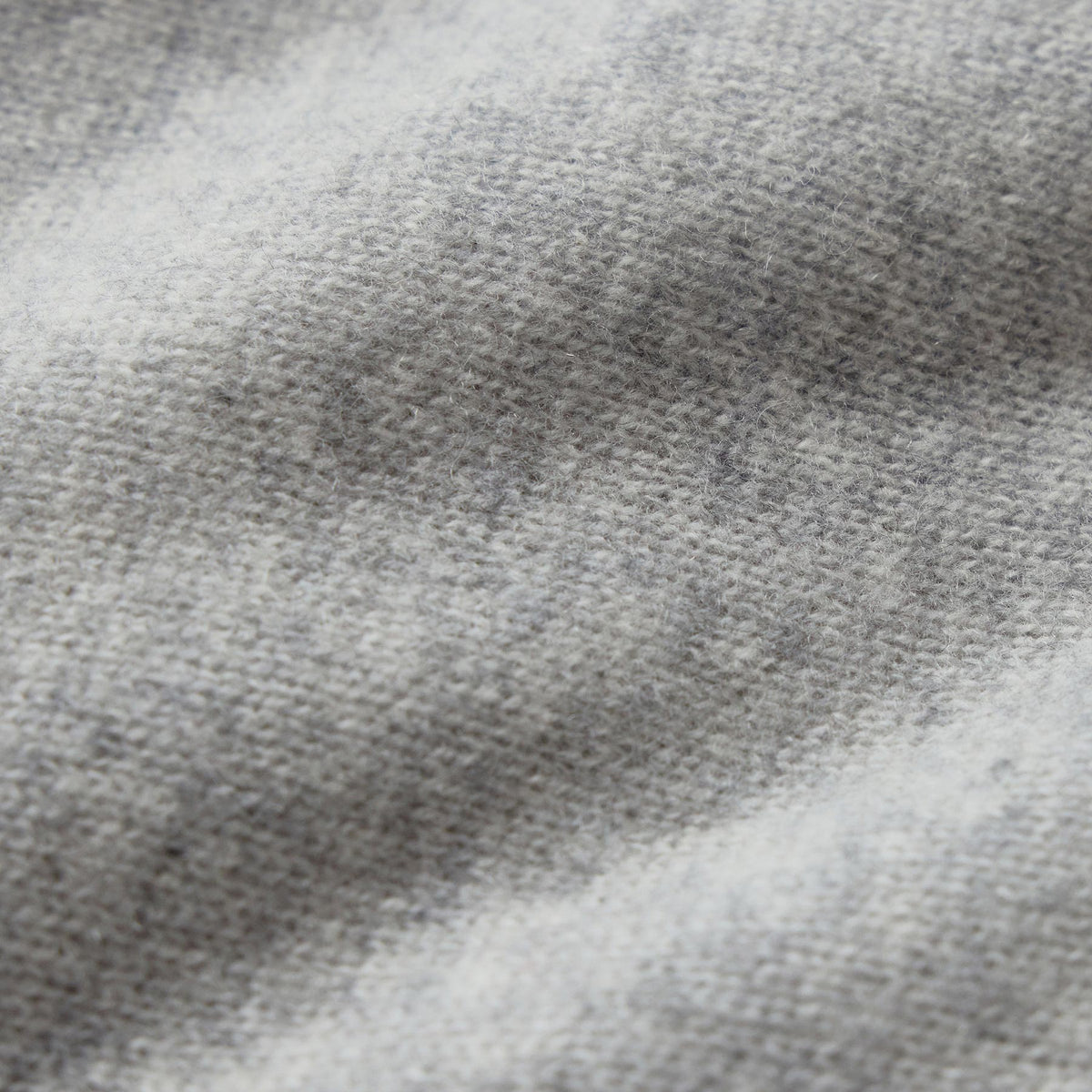 Soft Featherweight Cashmere Crew in Light Heather Grey | James Perse Los Angeles