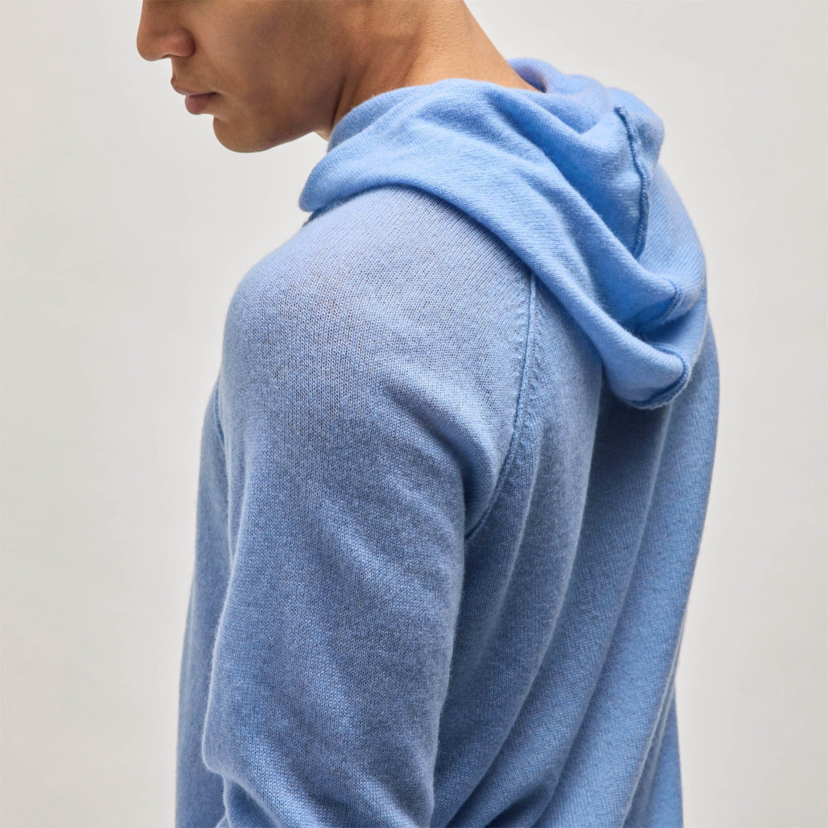 Soft Featherweight Cashmere Hoodie in Coast | James Perse Los Angeles