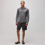 Soft Featherweight Cashmere Hoodie in Heather Grey | James Perse Los Angeles